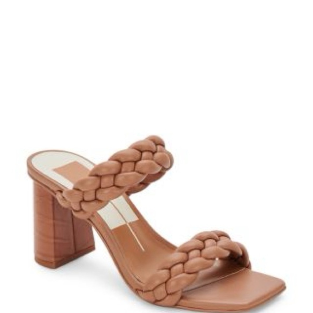 Dolce Vita Paily Braided Double Strap Block Heel